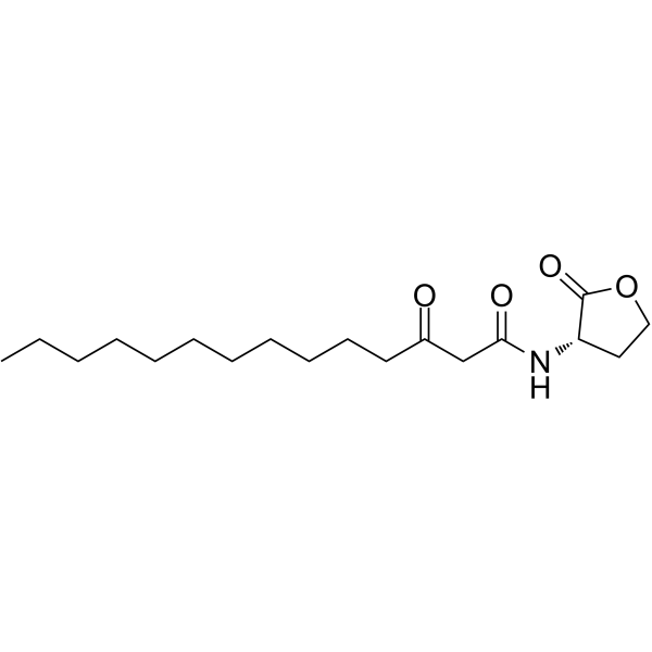 N-3-Oxo-tetradecanoyl-L-homoserine lactone (oxo-C14-HSL) 177158-19-9